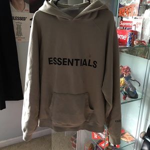 Fear Of God Essentials Hoodie Alfalfa Sage